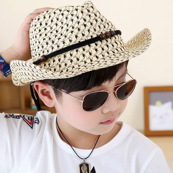 子供用 麦わら帽子 テンガロンハット キッズハット ストローハット 帽子 カウボーイハット 中折れ 麦藁 キッズ 子ども 春 夏 STRAW HAT 6508 |  | 14