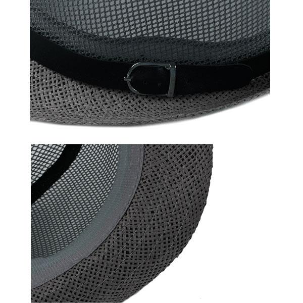 中折れハット メッシュ 麦わら帽子 ストローハット パナマ帽 ハット UVカット 日除け 帽子 メンズ レディース HAT 6514 |  | 13