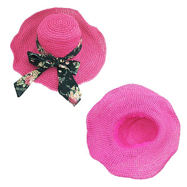 麦わら帽子 レディース 大きなリボン つば広 ストローハット キャペリンハット ツバ広 紫外線防止 日よけ帽子 夏 秋 STRAW HAT 6532 |  | 03