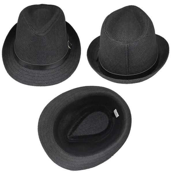 ストローハット 中折れハット 大きいサイズ ハット M L 麦わら帽子 リボン ベルト 帽子 麦わら 麦藁 メンズ レディース 春 夏 STRAW HAT 6540 |  | 17