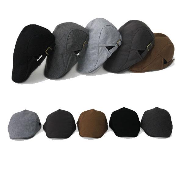 コットン ハンチング 帽子 キャップ 無地 綿 ハンチング帽