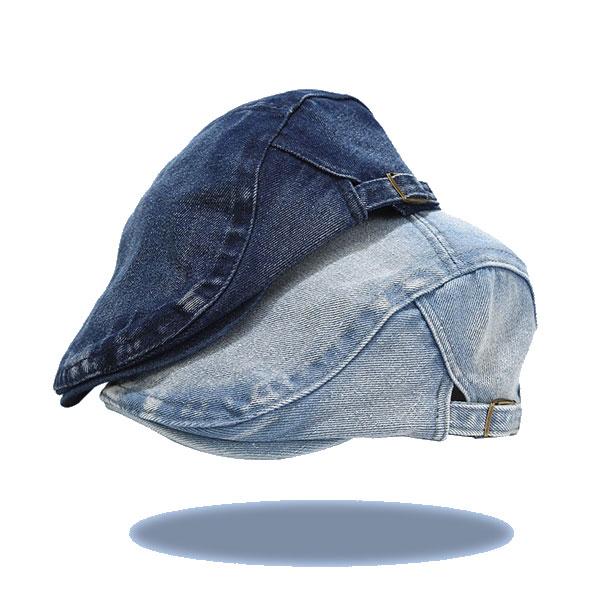 デニム ハンチング 帽子 コットン キャップ ステッチ 綿 ハンチング帽 キャスケット メンズ レディース HUNTING CAP 7110 |  | 21