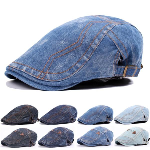デニム ハンチング 帽子 コットン キャップ ステッチ 綿 ハンチング帽 キャスケット メンズ レディース HUNTING CAP 7110 |  | 23