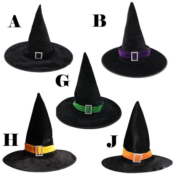 ハロウィン コスプレ 衣装 仮装 帽子 魔女帽 ハロウィンハット 魔法使い とんがり帽 パーティーグッズ キャップ ヘッドアクセサリー Halloween Hat 8000 |  | 08