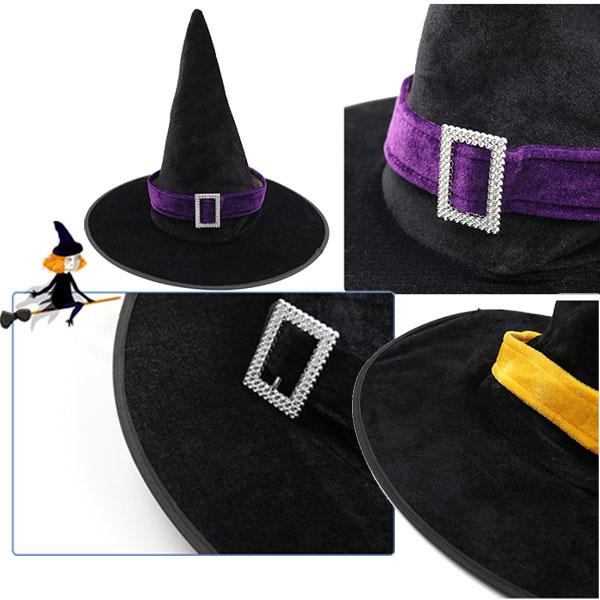 ラボット　ハロウィン　ドレスと魔女の帽子+トークハット(ボルドー) ラボット ハロウィン ドレスと魔女の帽子+トークハット(ボルドー