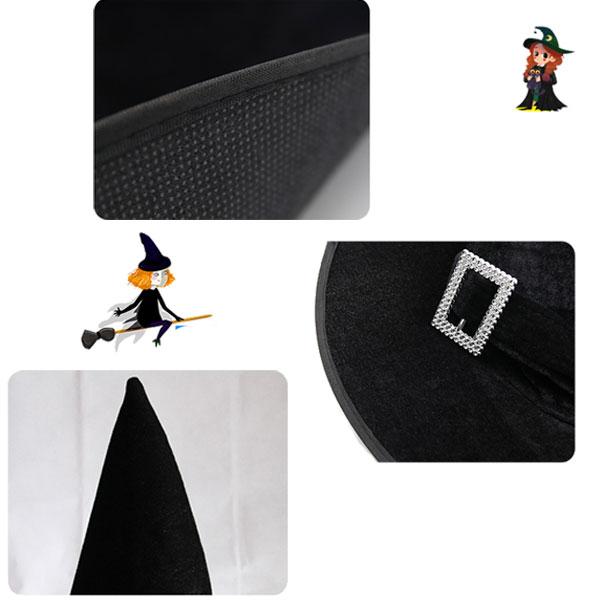 ハロウィン コスプレ 衣装 仮装 帽子 魔女帽 ハロウィンハット 魔法使い とんがり帽 パーティーグッズ キャップ ヘッドアクセサリー Halloween Hat 8000 |  | 13