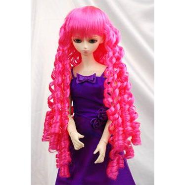 ドールウィッグ ロング カール 縦ロール SD・DD・オビツ60対応 ドールウィッグ ロング カール 縦ロール SD・DD・オビツ60対応