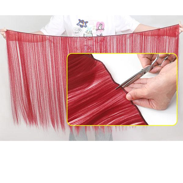 毛束エクステ ウィッグ カラーエクステ 増毛 編みこみ エクステンション ロング ストレート 耐熱 付け毛 つけ毛 襟足 かつら カツラ WIG EXT 001 |  | 16