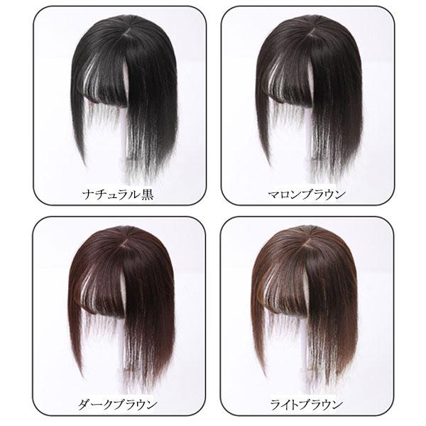部分ウィッグ ショートストレート ヘアトップピース つむじ付き 前髪ウィッグ シースルーバング ウィッグ トップカバー エクステ つけ毛 かつら WIG MG 003 |  | 05