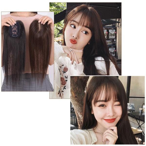 人毛 トップピース ストレート ヘアピース トップカバー 手植え 人毛 トップピース ストレート ヘアピース トップカバー 手植え