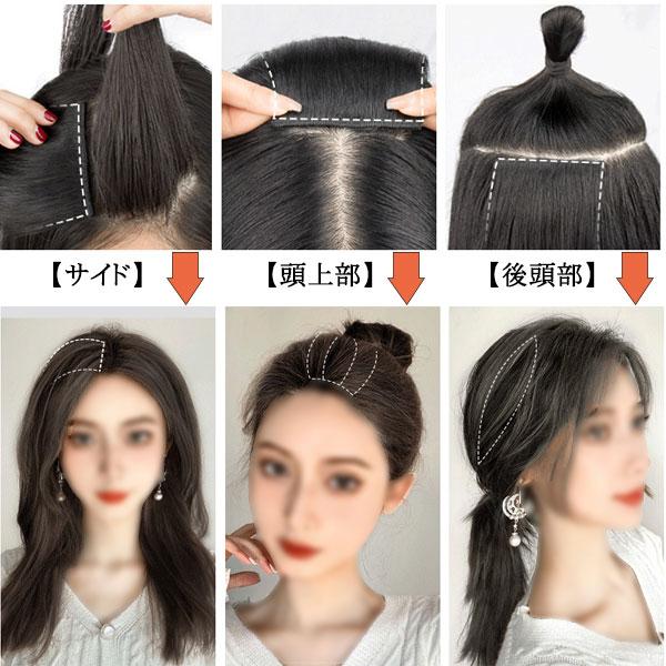 人毛エクステ ストレート 25cm 部分ウィッグ エクステ 人毛 人毛エクステ ストレート 25cm 部分ウィッグ エクステ 人毛