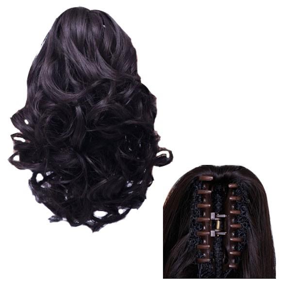 バンス クリップ ポニーテール ポイントウィッグ エクステ ショートカール 黒髪 耐熱 付け毛 つけ毛 ウイッグ Wig Point 008 Point 008 Ilandwig 通販 Yahoo ショッピング