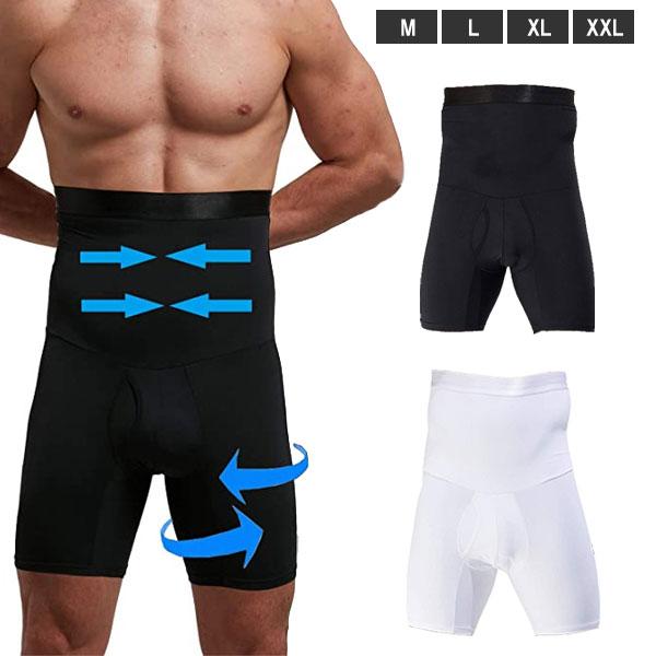 メンズ用加圧スパッツ 補正下着 着圧インナー スパッツ ハイウエスト アンダーウェア トレーニングウェア 男性用 UDW 3003 の商品画像