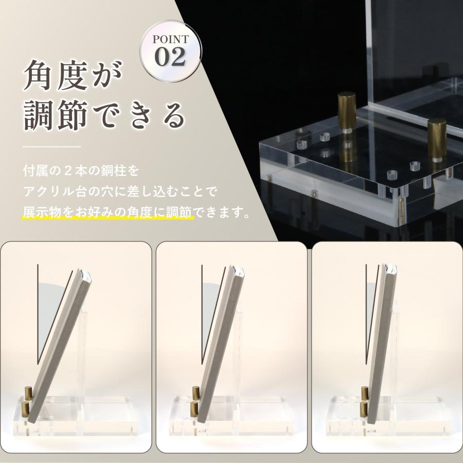 アクリルディスプレイスタンド 1個入り アクリルスタンド タブレット