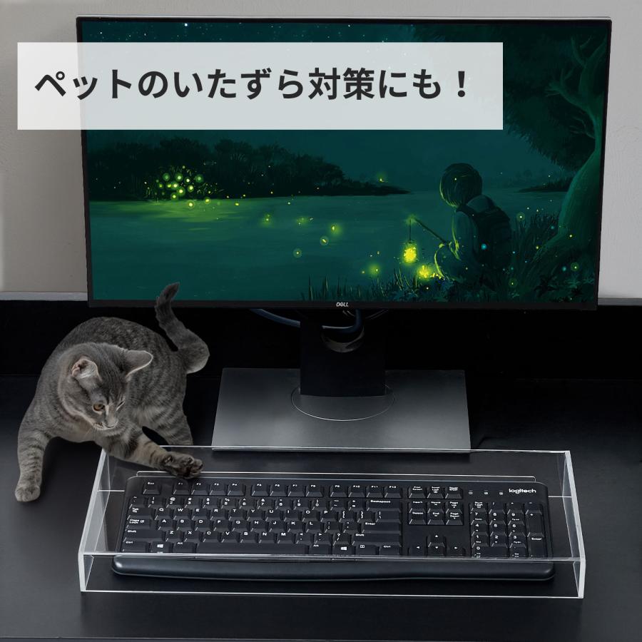 キーボードカバー キーボードケース キーボード 保護 クリア アクリル
