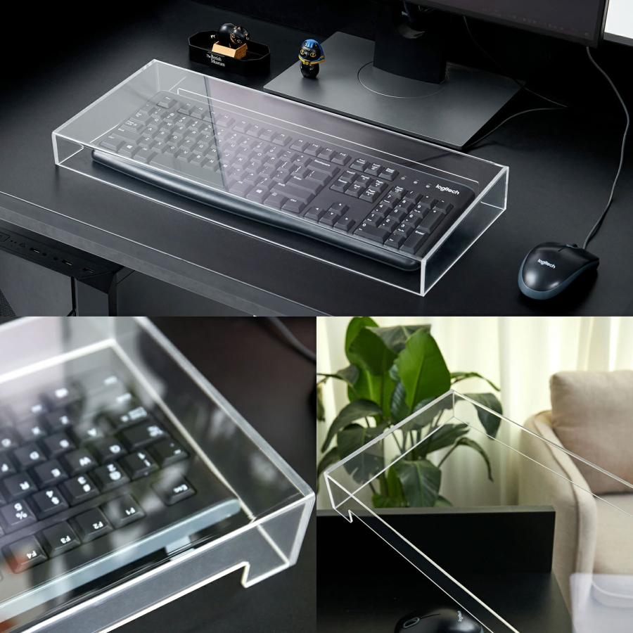 キーボードカバー キーボードケース キーボード 保護 クリア アクリル