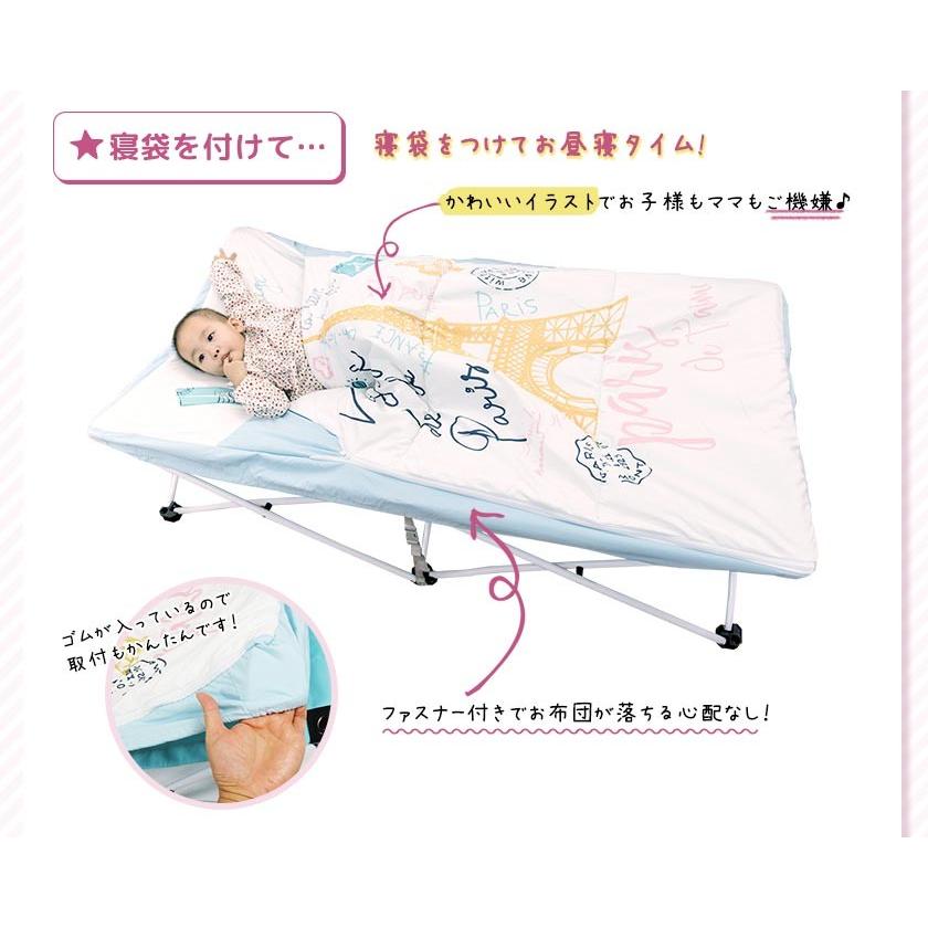 ベビーベッド 子供用ベッド ベッド 持ち運び おしゃれ かわいい お昼寝 布団 こども ベビー用寝具 |  | 05