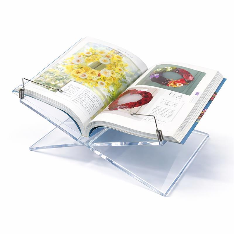 アクリル ブックスタンド クリア 透明 卓上 読書台 ディスプレイスタンド 聖書 本立て 譜面台 書見台 展示 おしゃれ シンプル 文房具 事務用品 書類整理 BS-CL |  | 08