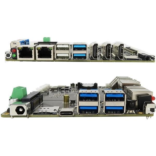 シングルボードコンピュータ マザーボード Rockchip RK3399プロセッサ搭載 4GB LPDDR4 / 64GB eMMC / Ubuntu18.04初期搭載 /  H3399 | Skynew | 06