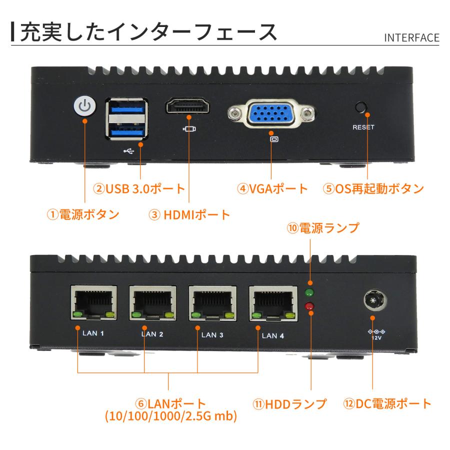 Skynew ファンレスミニpc ミニpc デスクトップパソコン 新品 ミニ