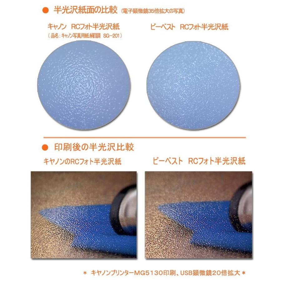 写真用紙 印画紙 フォト 絹目 半光沢紙 インクジェット紙 両面印刷 A4