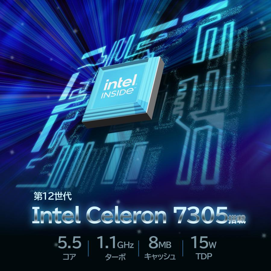 ミニpc デスクトップpc ファンレス 産業用 Windows11pro 小型 軽量 省電力 インテル Celeron-7305 16GB DDR5/512GB Nvme SSD Skynew K12C | Skynew | 02