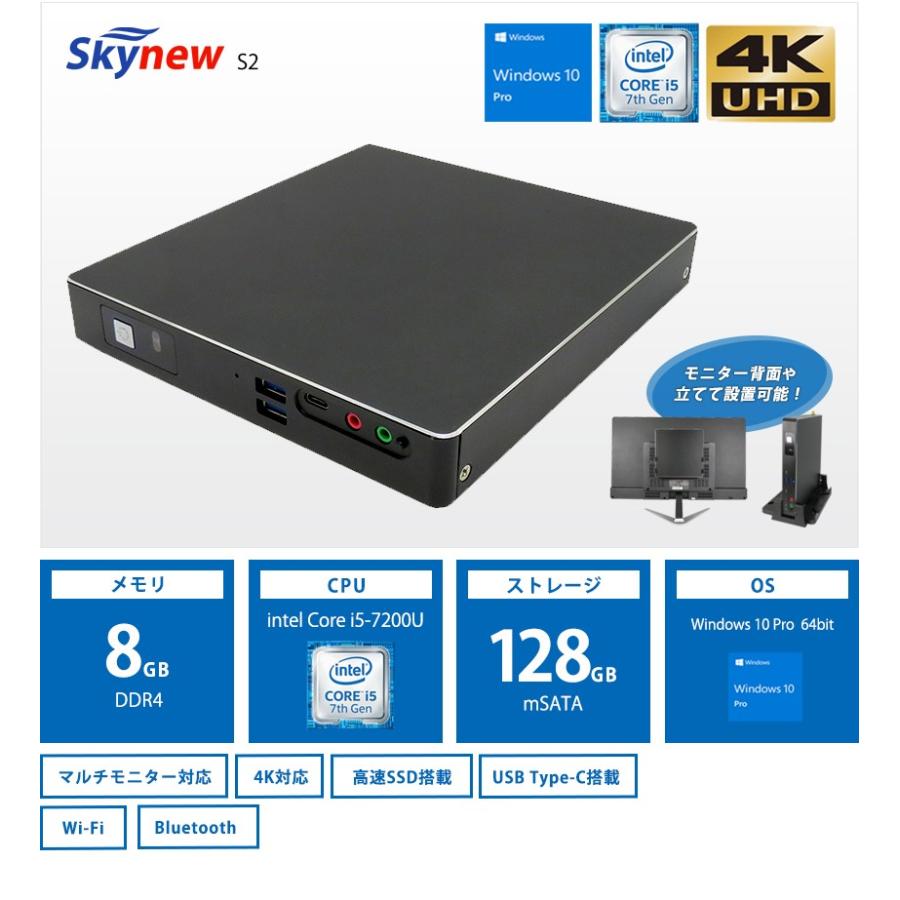 超小型 手の平サイズPC i5 16GB SSD 500GB Win11 超小型 手の平