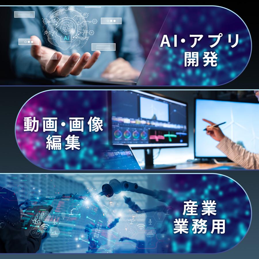 高性能 ミニPC デスクトップPC Intel Core Ultra 7 155H / 16GB / 1TB 動画編集 画像編集 AI マルチディスプレイ 小型PC 省スペース 持ち運び 新品 Skynew W14 | Skynew | 01