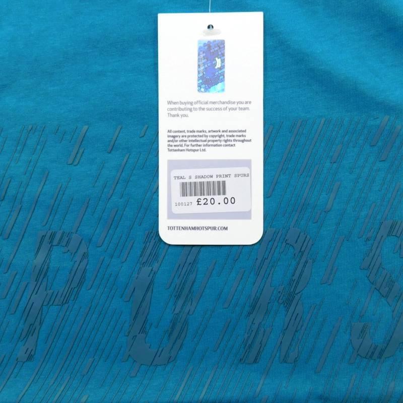 トッテナム　チームオフィシャル　100127　Shadow Print Word　Tシャツ　半袖(正規品/メール便可) |  | 02
