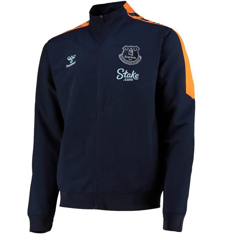 エバートン　チームオフィシャル PL ZIP　ジャケット　長袖　HUMMEL | hummel