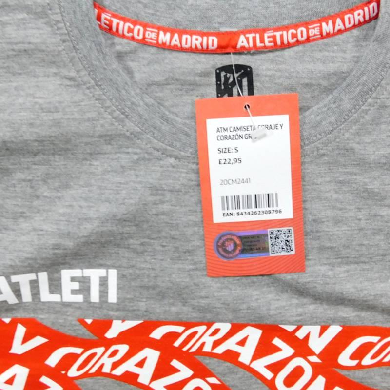 アトレティコマドリード　チームオフィシャル　20CM2441　Coraje Y Corazon　Tシャツ 半袖(正規品/メール便可) |  | 02