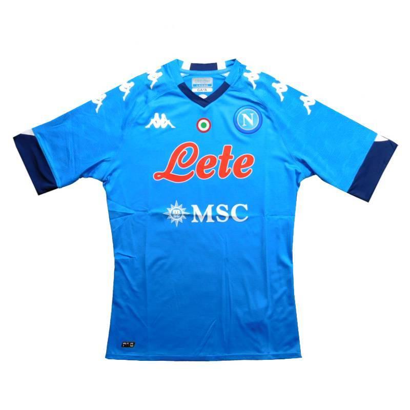 ナポリ　20　ホーム　半袖　Pro ユニフォーム　KAPPA　2020シーズン(正規品/メール便可/メーカーコード311231W) | Kappa