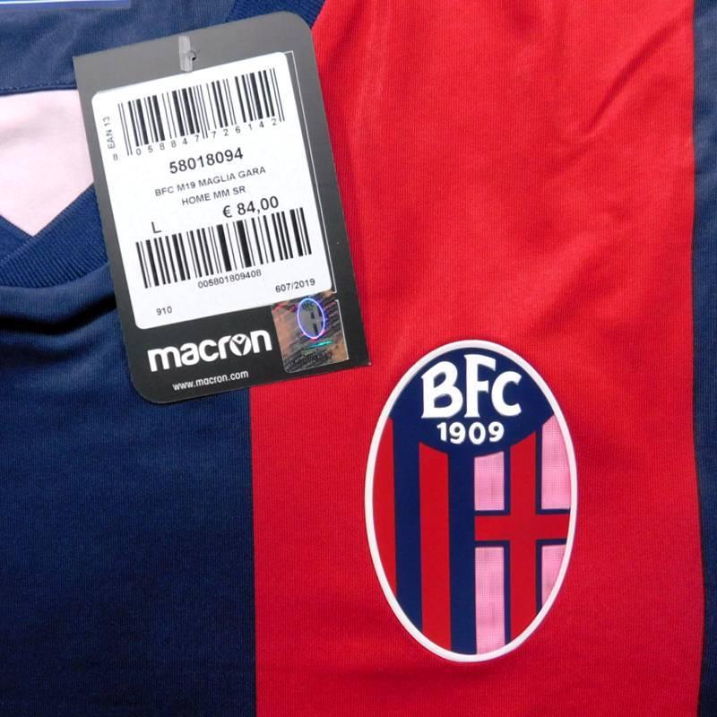 ボローニャ　19　ホーム　半袖　ユニフォーム　MACRON　2019シーズン(正規品/メール便可/メーカーコード58018094) |  | 02