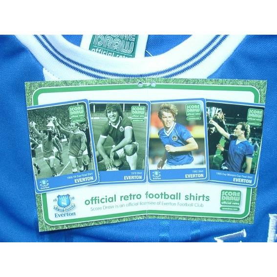 エバートン　1985　ホーム　半袖　ユニフォーム　UEFAカップウィナーズカップファイナル/復刻モデル(正規品/メール便可) |  | 02