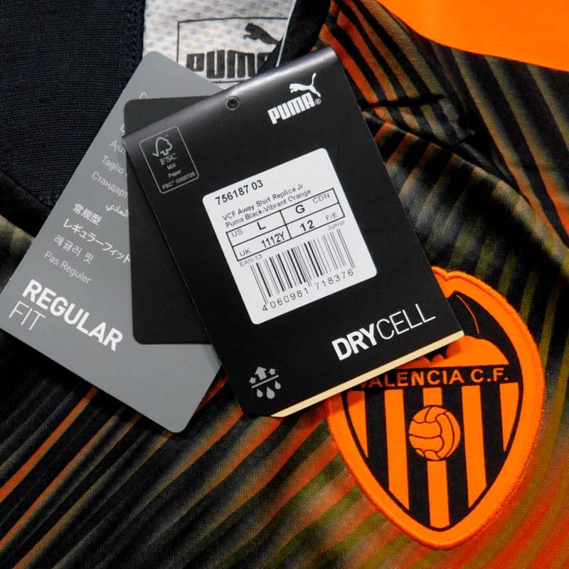 バレンシア　19　アウェイ　半袖　ジュニアユニフォーム　PUMA　2019シーズン(正規品/メール便可/メーカーコード756187 03) | PUMA | 02