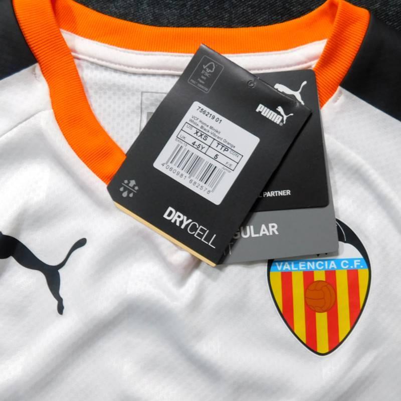 バレンシア　19　半袖　ミニキット/ジュニアユニフォーム・パンツ・ソックスセット　PUMA　2019シーズン(正規品/メール便可/メーカーコード756219 01) | PUMA | 02