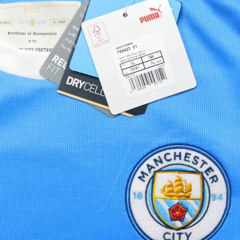マンチェスターシティ 125周年記念 半袖 ジュニアユニフォーム Puma 19シーズン 正規品 メール便可 メーカーコード 01 バルボラフットボール支店 通販 Yahoo ショッピング