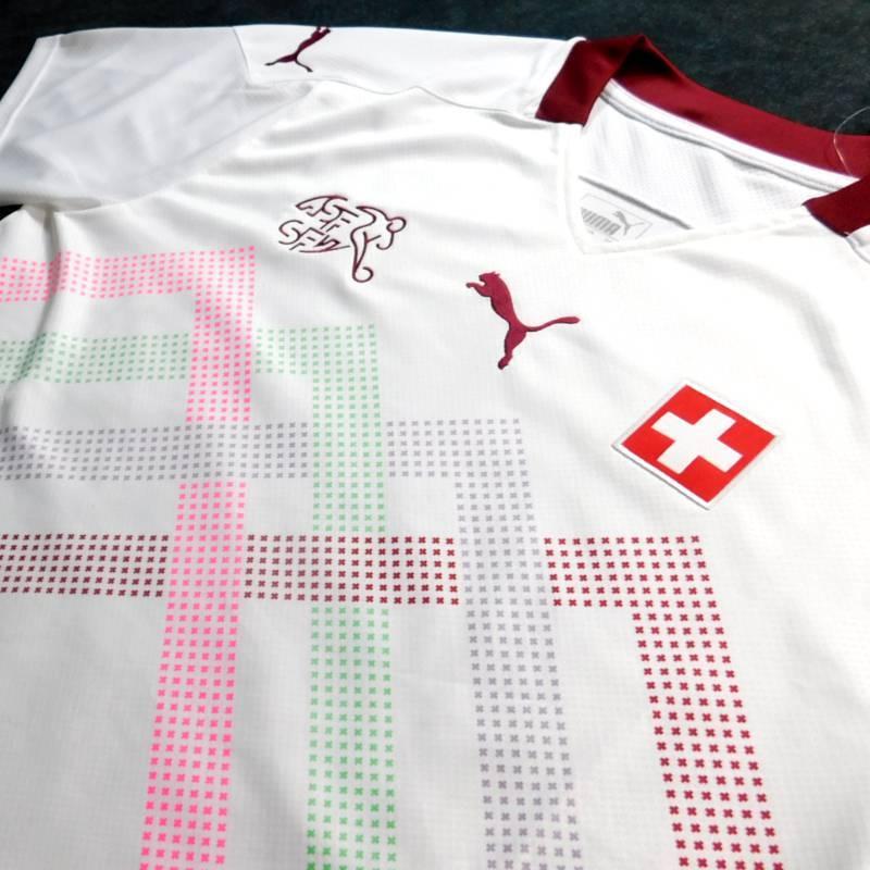 スイス代表　20　アウェイ　半袖　ユニフォーム　PUMA　ユーロ2020（2021）(正規品/メール便可/メーカーコード756478 02) | PUMA | 01