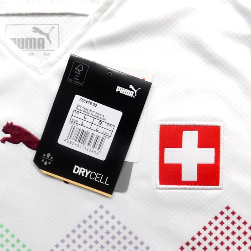 スイス代表　20　アウェイ　半袖　ユニフォーム　PUMA　ユーロ2020（2021）(正規品/メール便可/メーカーコード756478 02) | PUMA | 02