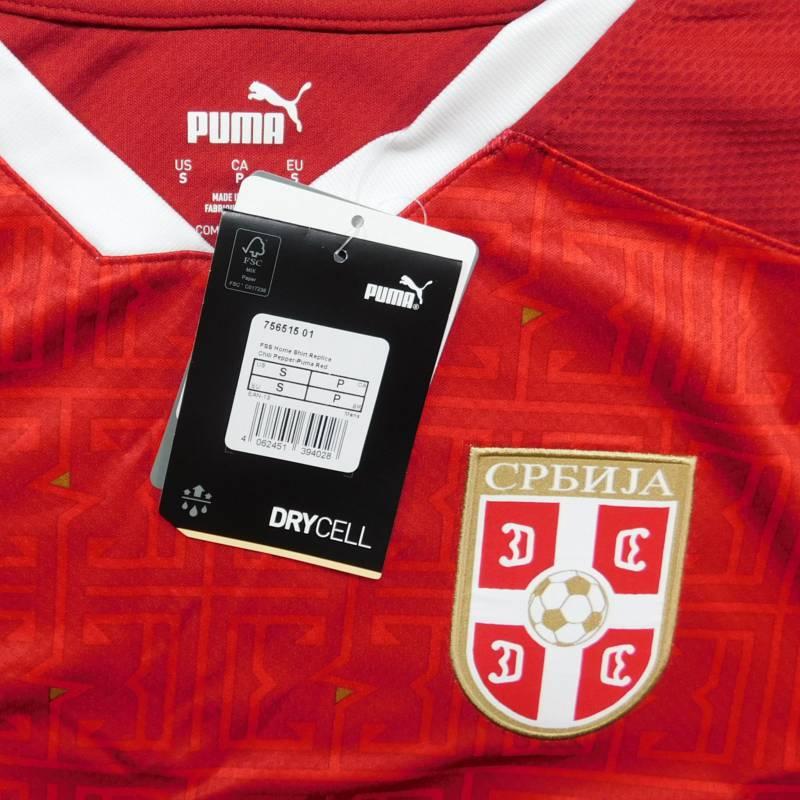 セルビア代表　20　ホーム　半袖　ユニフォーム PUMA(正規品/メール便可/メーカーコード756515 01) | PUMA | 02