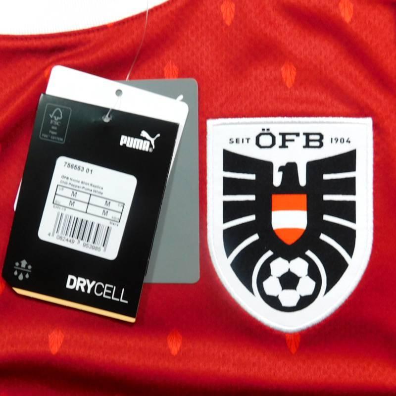 オーストリア代表　20　ホーム　半袖　ユニフォーム　PUMA　ユーロ2020（2021）(正規品/メール便可/メーカーコード756553 01) | PUMA | 02