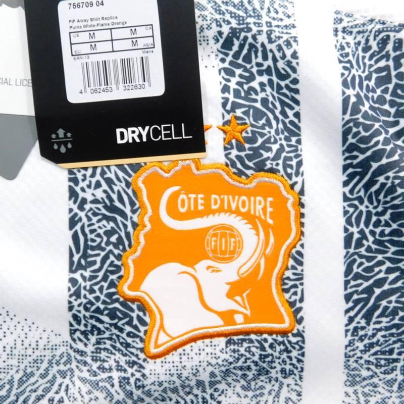 コートジボワール代表　20　アウェイ　半袖　ユニフォーム　PUMA(正規品/メール便可/メーカーコード756709 04) | PUMA | 02