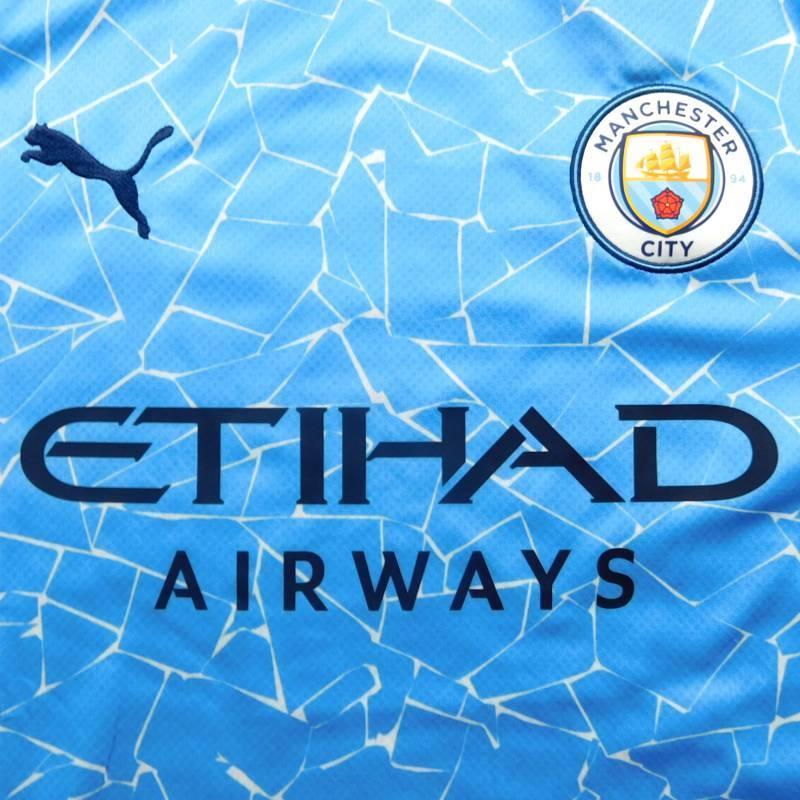 マンチェスターシティ　20　ホーム　半袖　ユニフォーム　PUMA　2020シーズン/no room for racismパッチモデル(正規品/メール便可/メーカーコード757058 01) | PUMA | 01