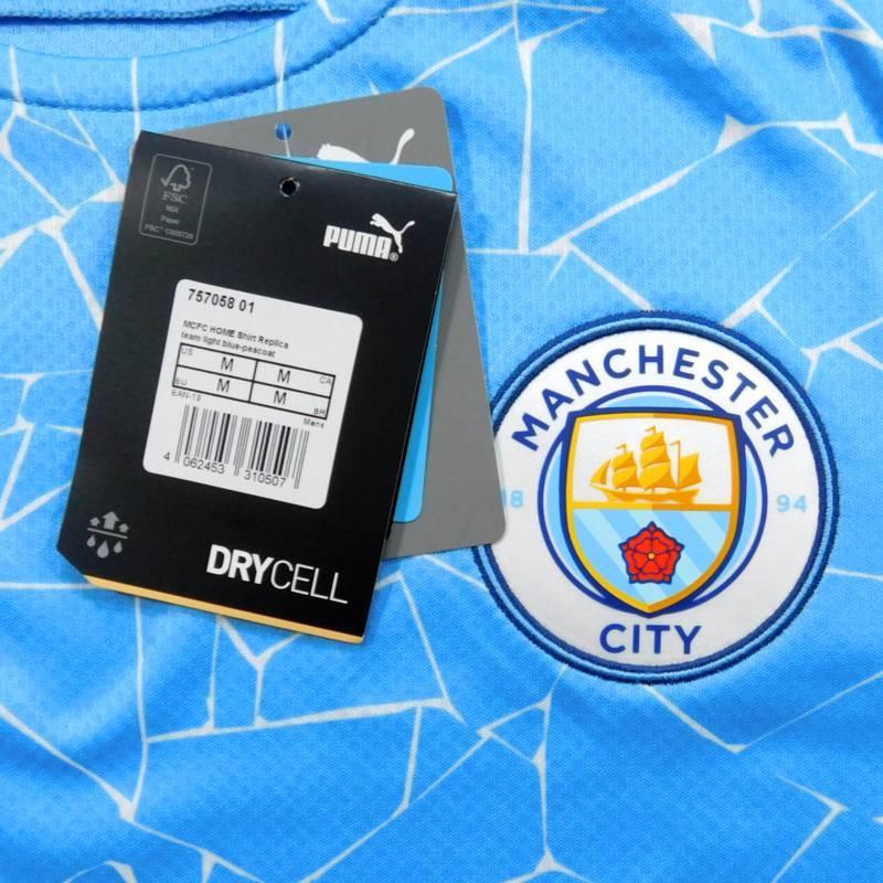 マンチェスターシティ　20　ホーム　半袖　ユニフォーム　PUMA　2020シーズン(正規品/メール便可/メーカーコード757058 01) | PUMA | 02