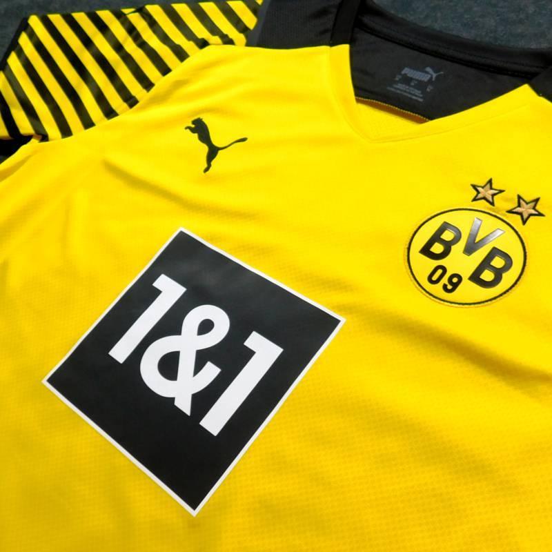 ボルシアドルトムント　21　ホーム　半袖　ユニフォーム　PUMA　2021シーズン(正規品/メール便可/メーカーコード759036 01) | PUMA | 01