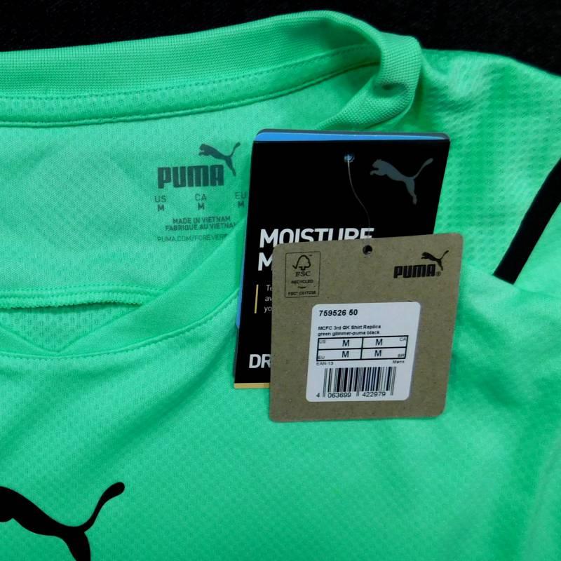 マンチェスターシティ　21　3rd・GK　半袖　ユニフォーム　PUMA　2021シーズン(正規品/メール便可/メーカーコード759526 50) | PUMA | 02