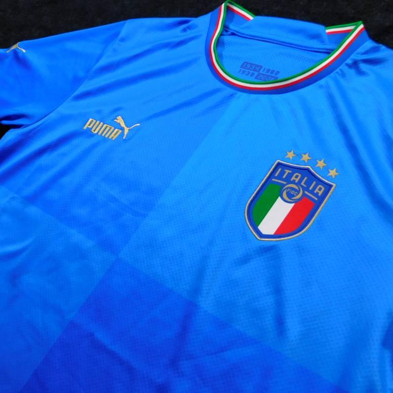 イタリア代表　22　ホーム　半袖　ユニフォーム　PUMA(正規品/メール便可/メーカーコード765643 01) | PUMA | 01