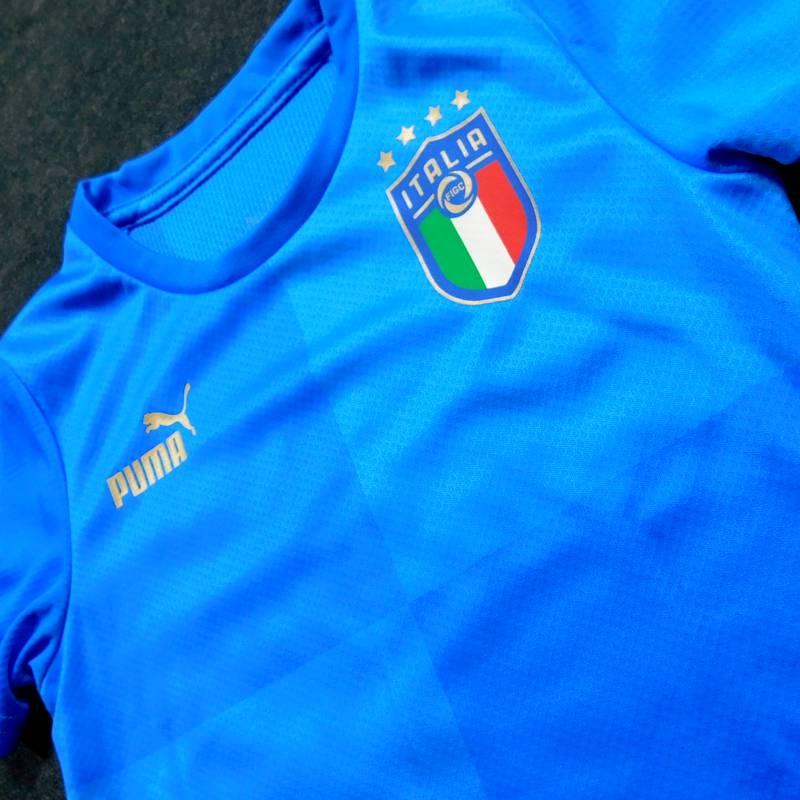 イタリア代表　22　ホーム　半袖　ミニキット/ジュニアユニフォーム・パンツ・ソックスセット　PUMA　2022シーズン(正規品/メール便可/メーカーコード765646 01) | PUMA | 02