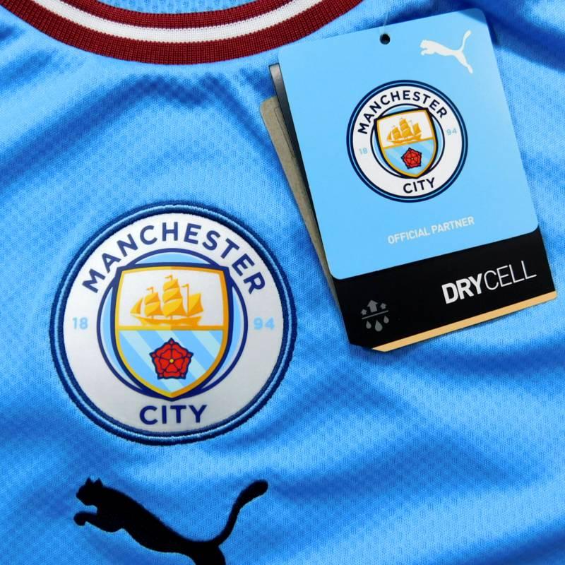マンチェスターシティ　22　ホーム　半袖　ユニフォーム　PUMA　2022シーズン(正規品/メール便可/メーカーコード765710 01) | PUMA | 02