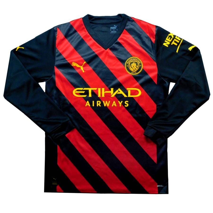 マンチェスターシティ　22　アウェイ　長袖　ユニフォーム　PUMA　2022シーズン(正規品/メール便可/メーカーコード765723 02) | PUMA